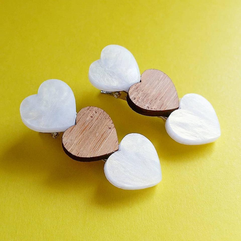 heart clips