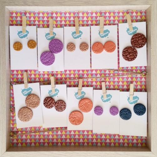 clay texture studs