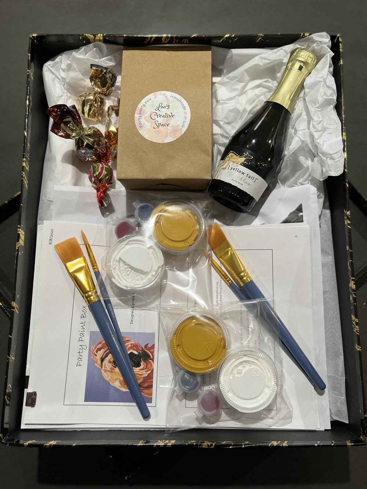 Party paint boxes