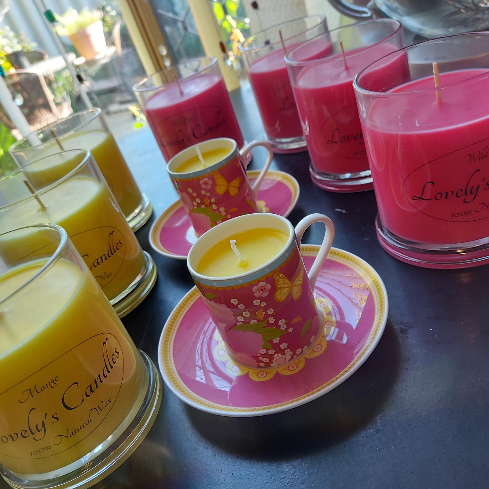 Candle teacups