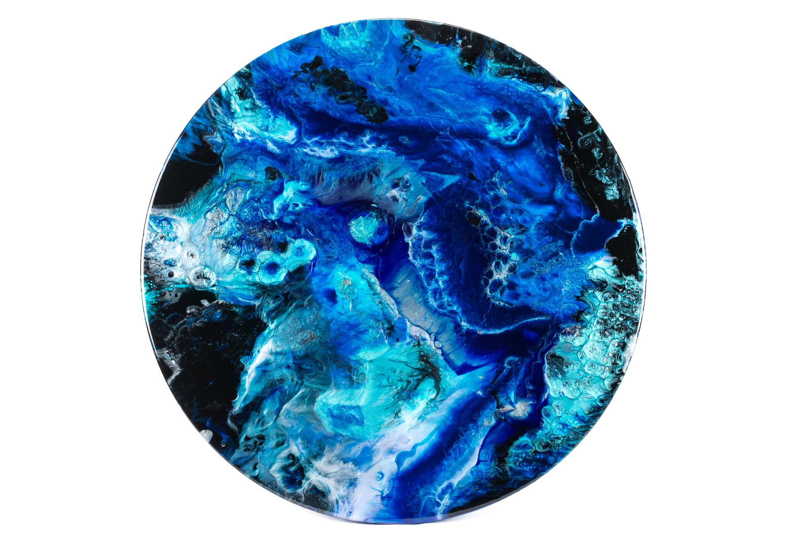 Reef View Resin Painting