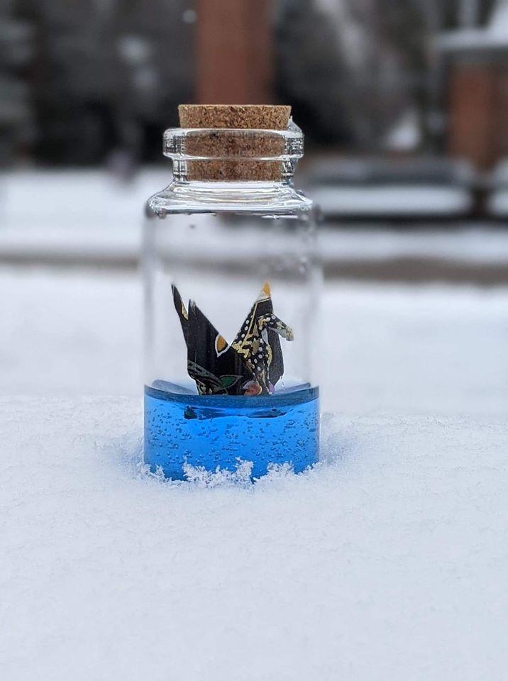 Origami Bottle