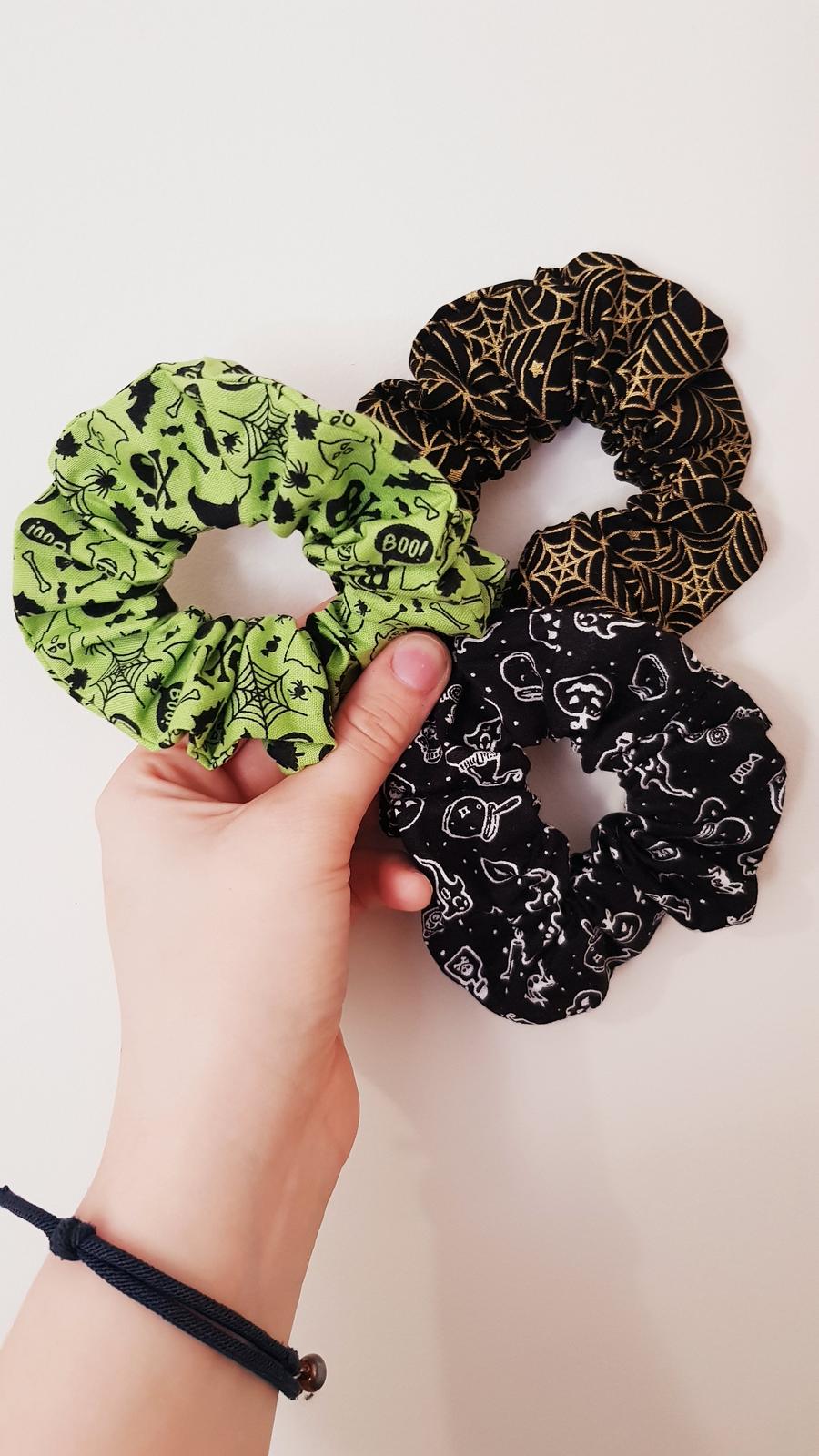Halloween Scrunchies