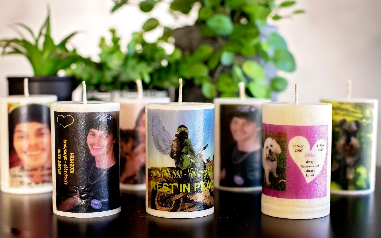 Memories of Light Custom Candles
