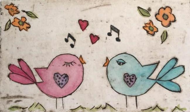 WHEN LOVE CALLS TO SING A SONG