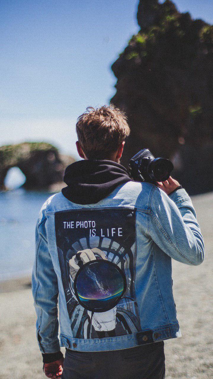 Photo lover Jeans Jacket
