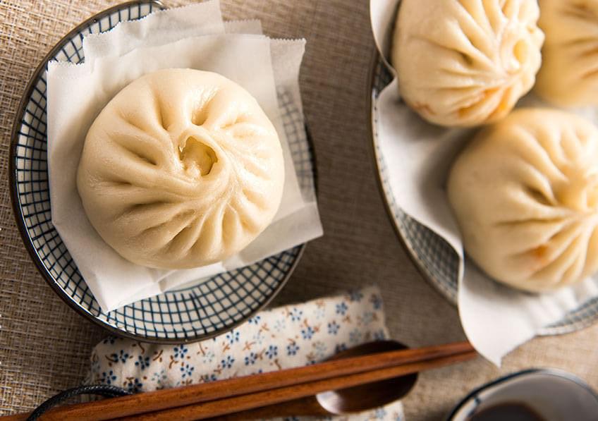 Chinese fluffy Bao