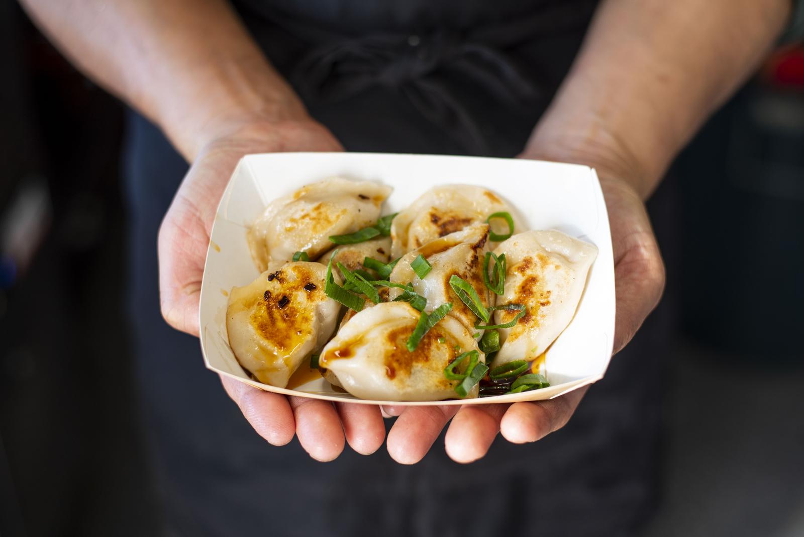 Selection of northern Chinese crepes