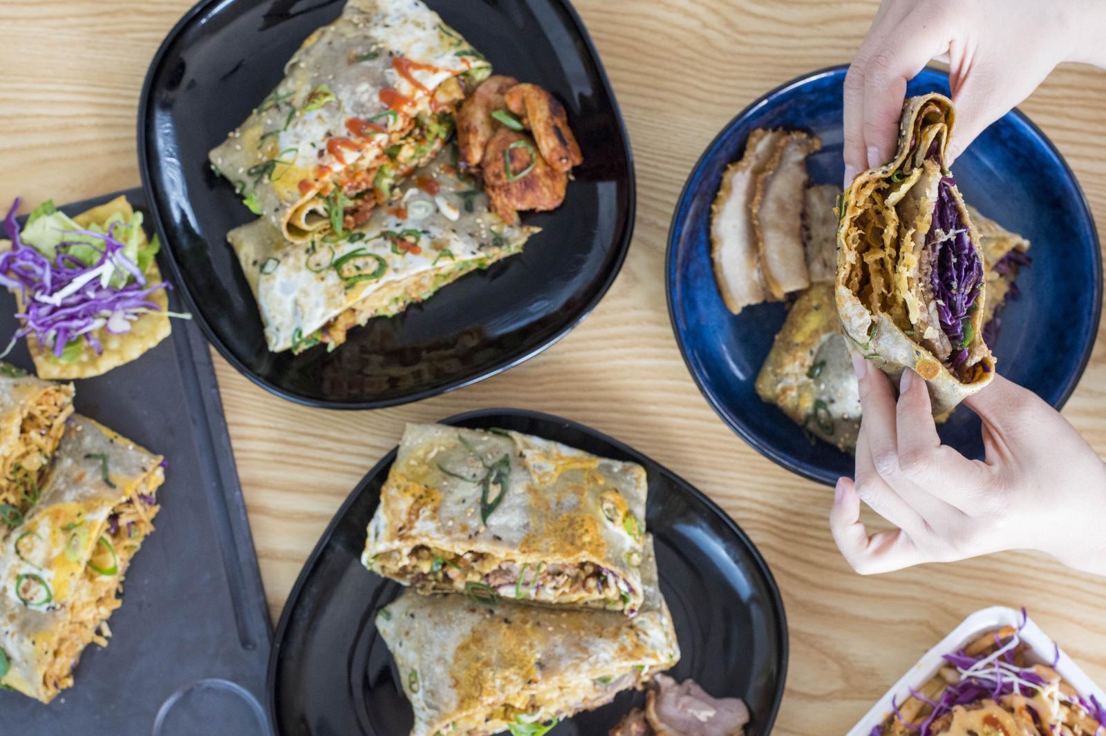 Chinese savory crepe