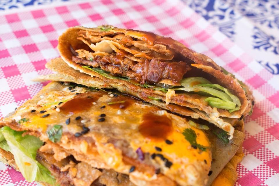 Crackling Pork Crepe