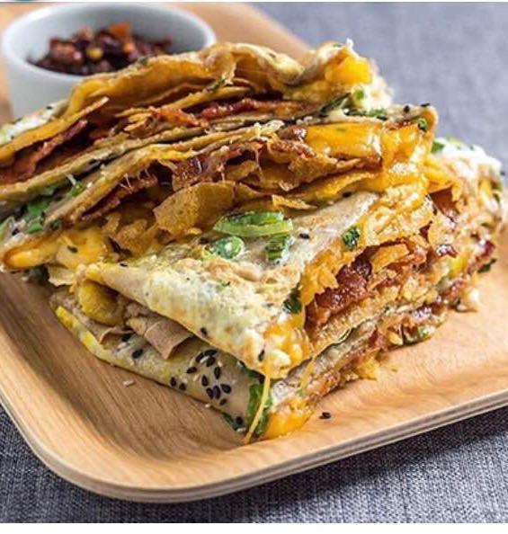 Peking Duck Savory Crepe