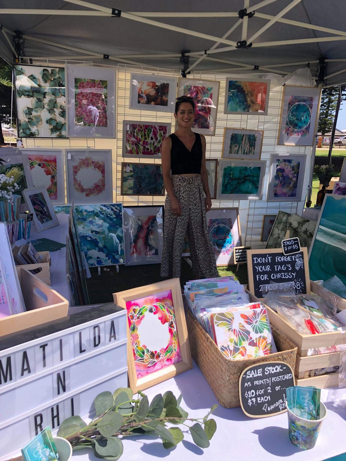 Stall set up