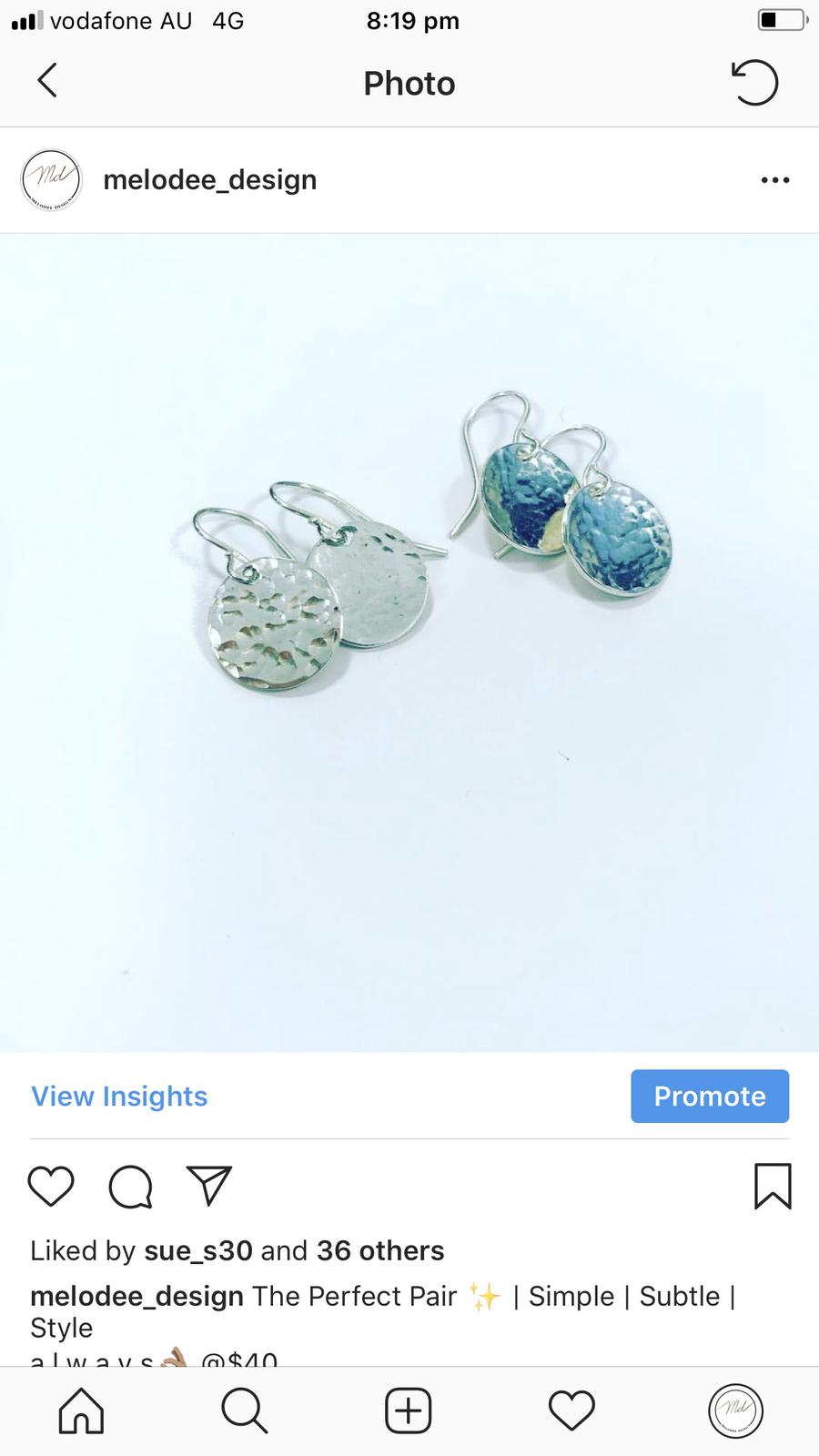 Textured Earring
