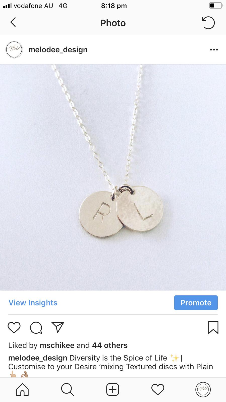 Gold Text and Plain Initial