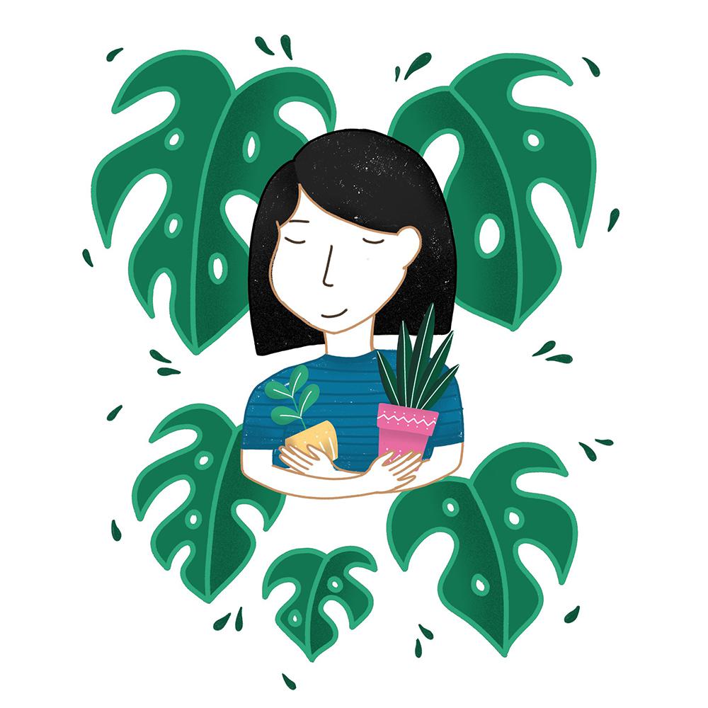Custom Plant Lady Portraits