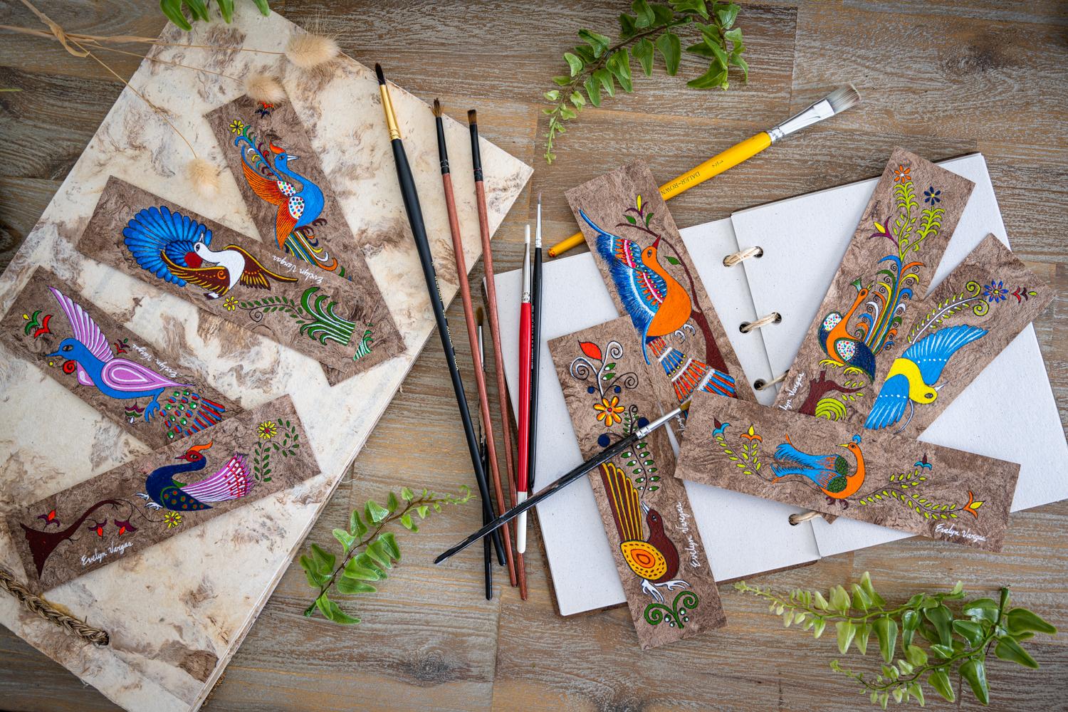 Evelyn Vargas Mexican Folk Art Bookmarks