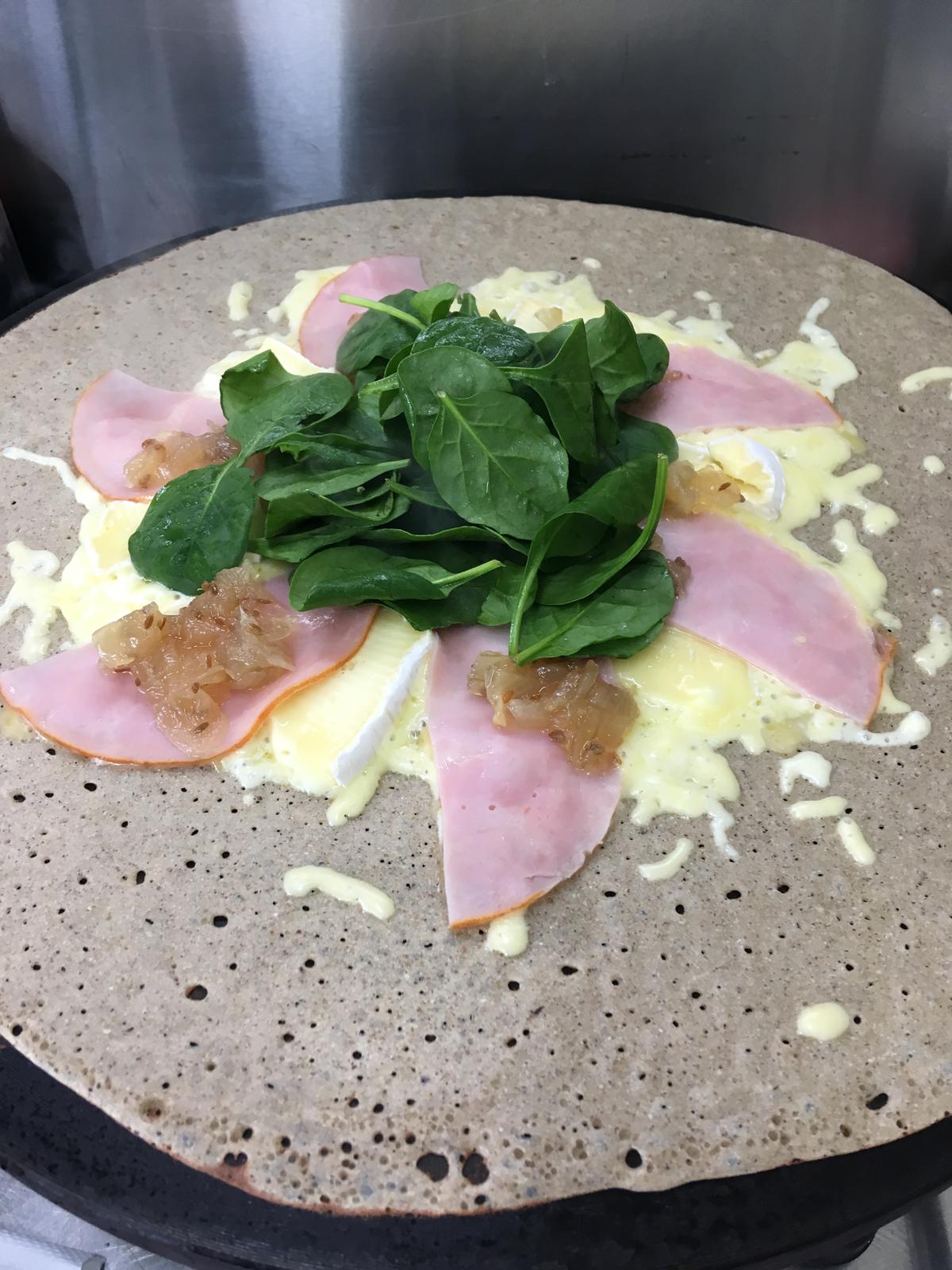 savoury crepe