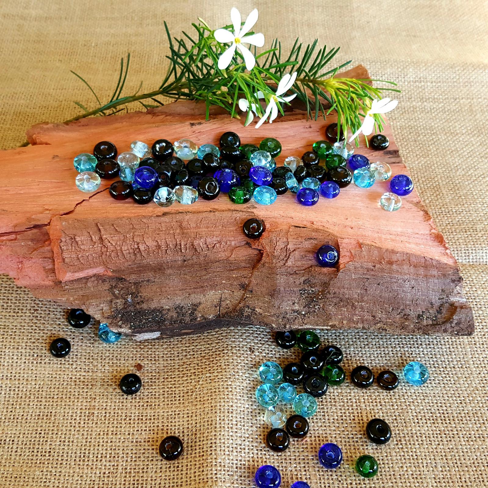 Recycled Bottle Beads