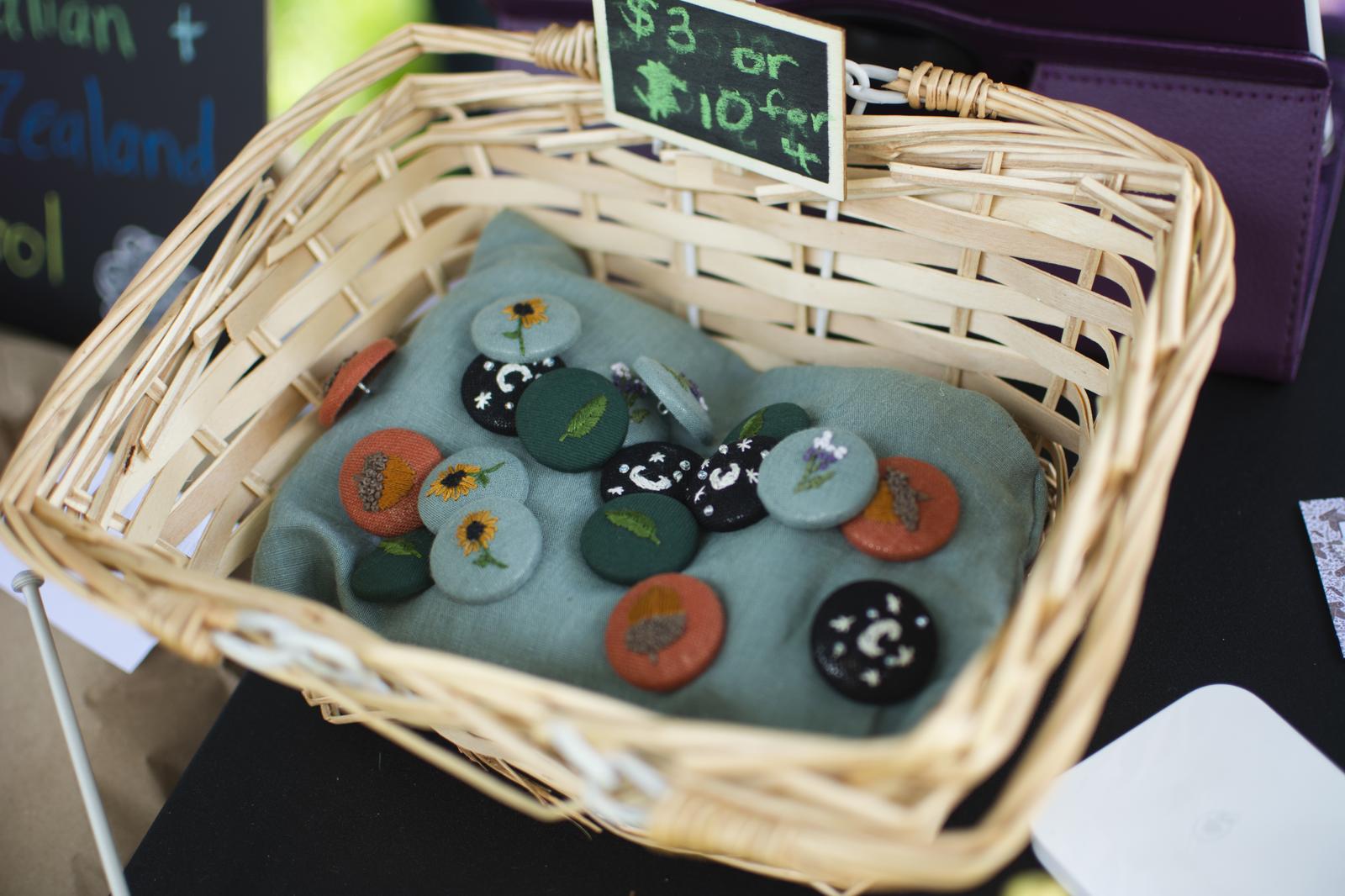 handmade buttons