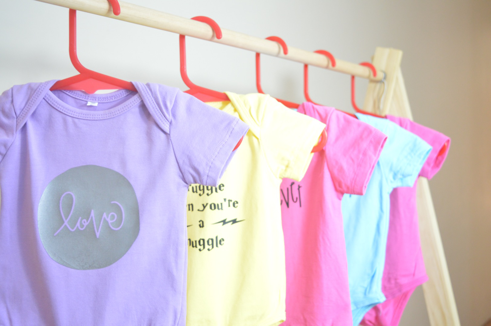 Pastel Baby Onesies