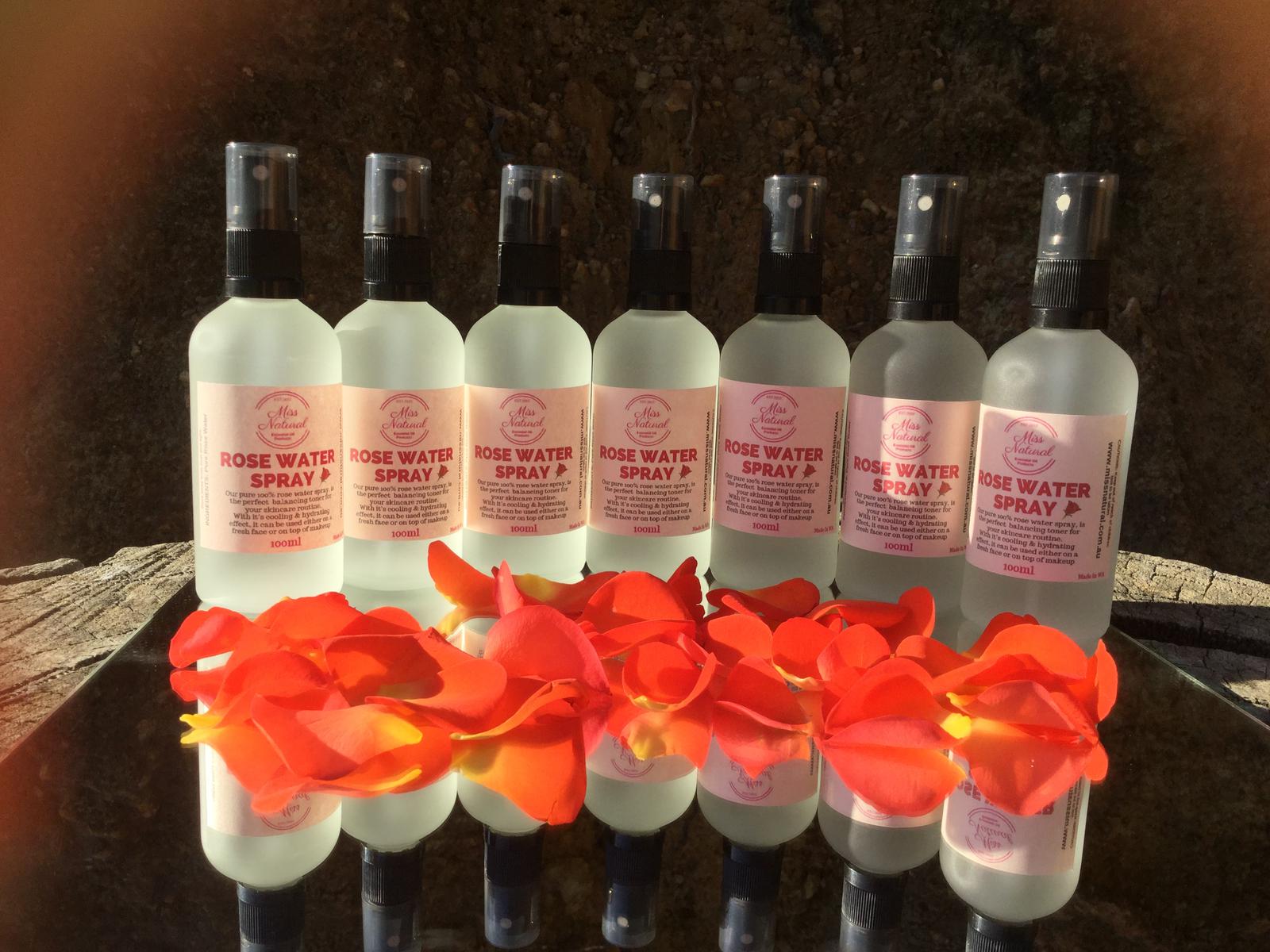 Rosewater spray