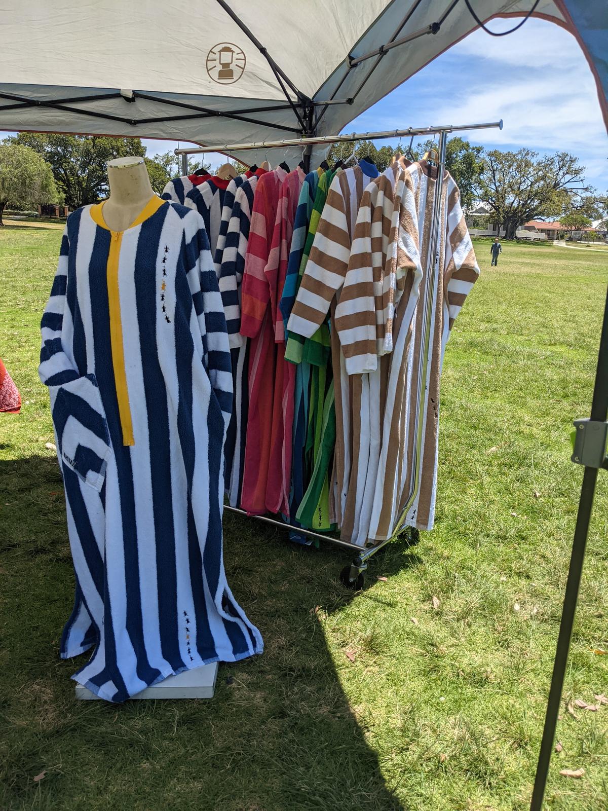 Towelling Robes on Display