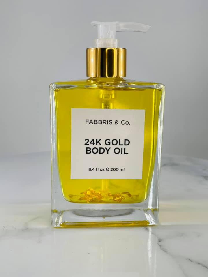 24k Gold Body Oil