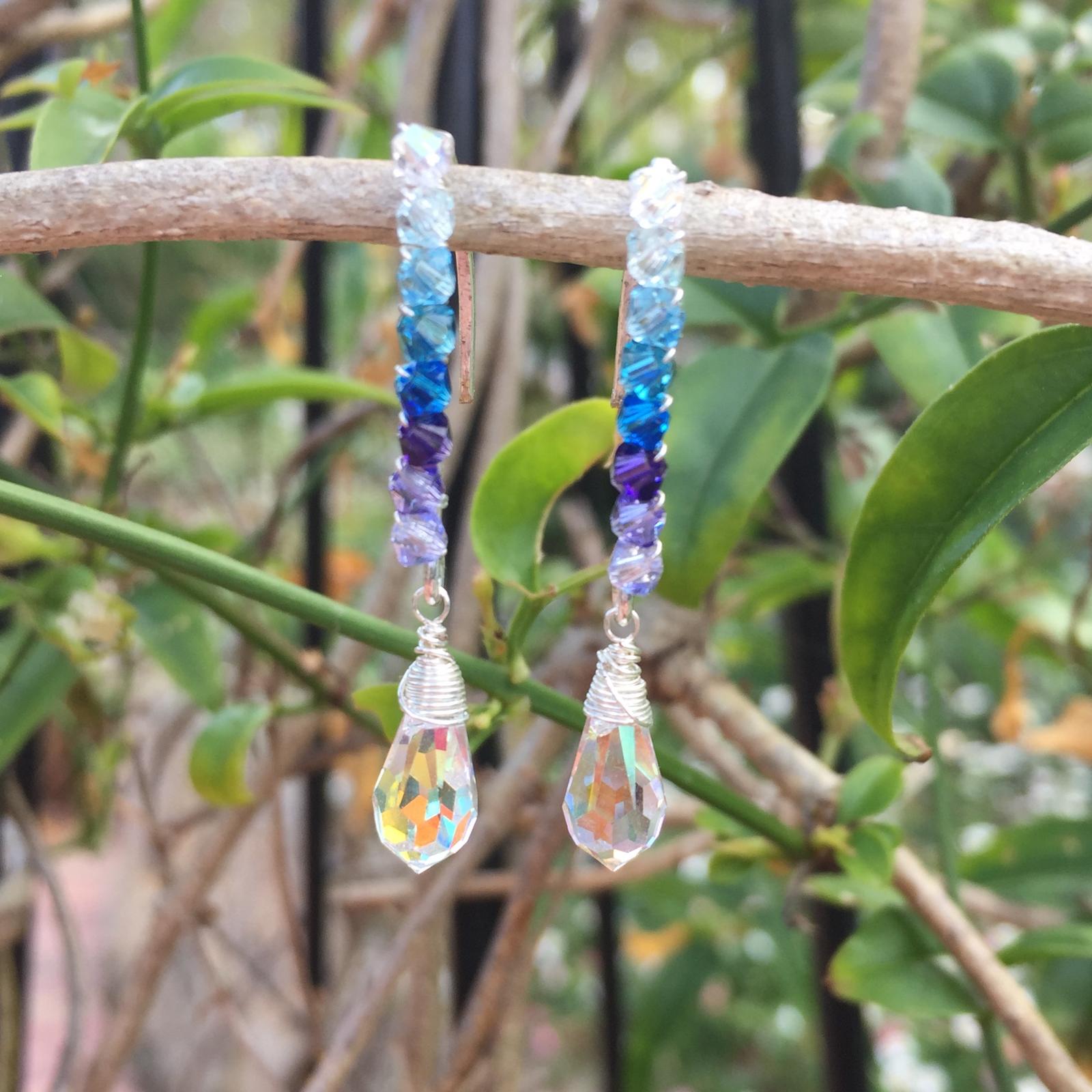 Blue Earrings