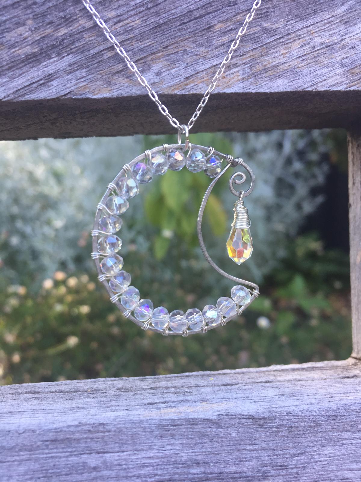 Large Moon Necklace