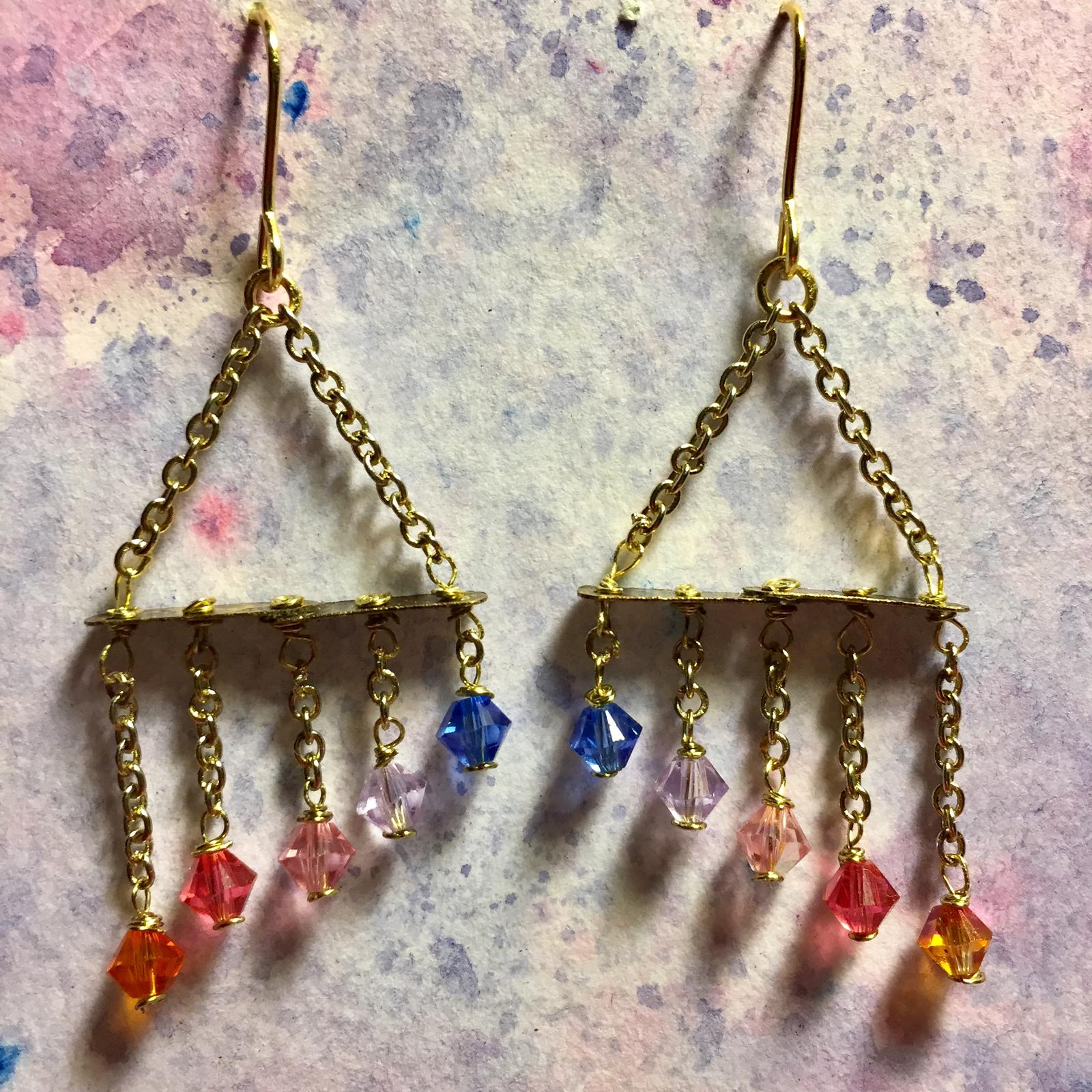 Coloured Earrings