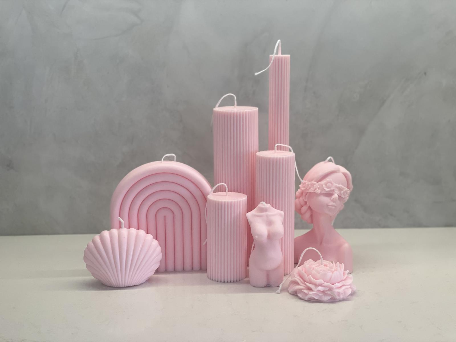 Beautiful handcrafted soy wax candles