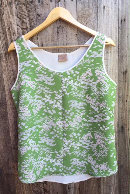 Silk front Singlet