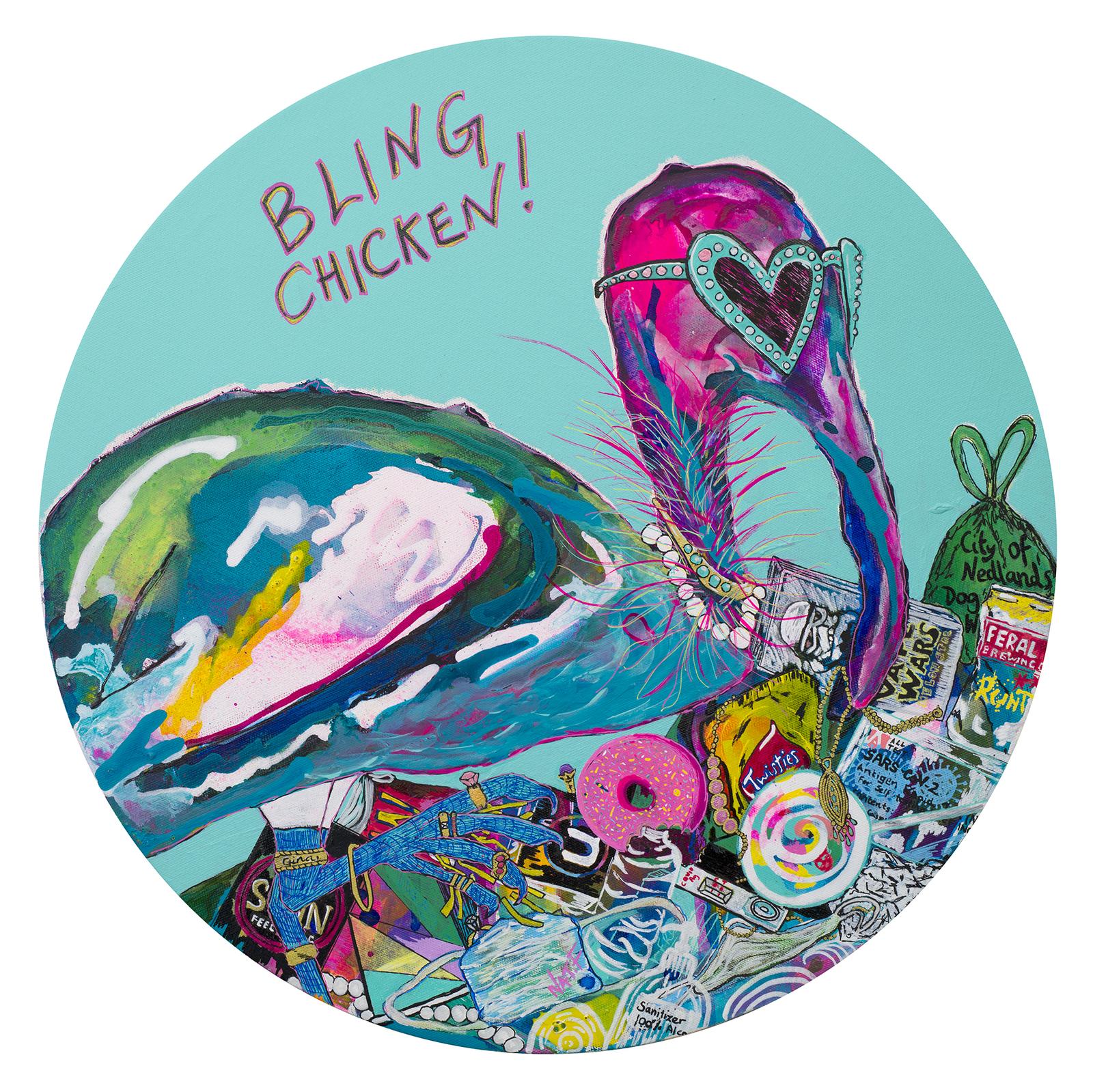 Gina, The Bling Chicken