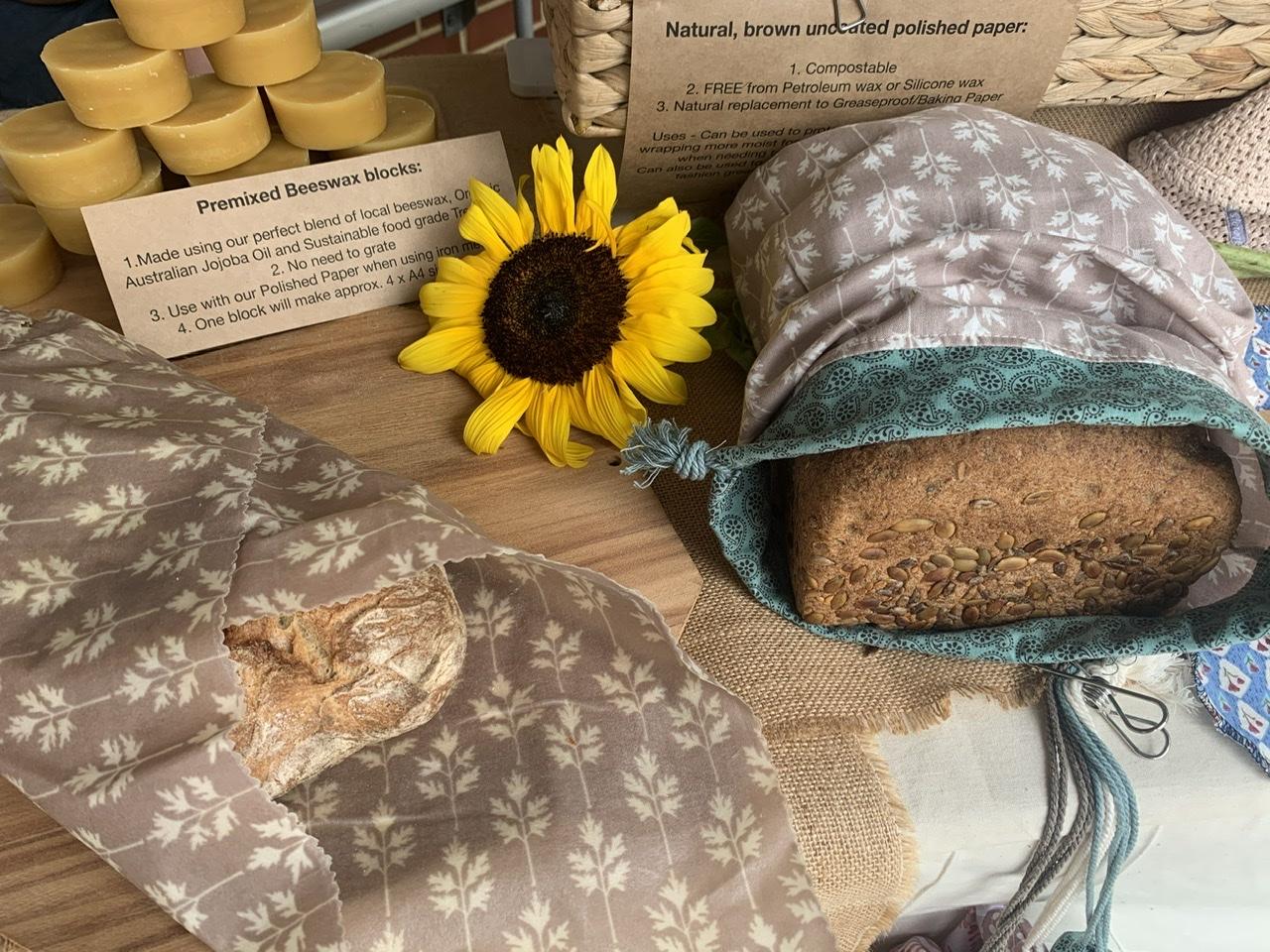 Bread bag and Wax co-ordinates