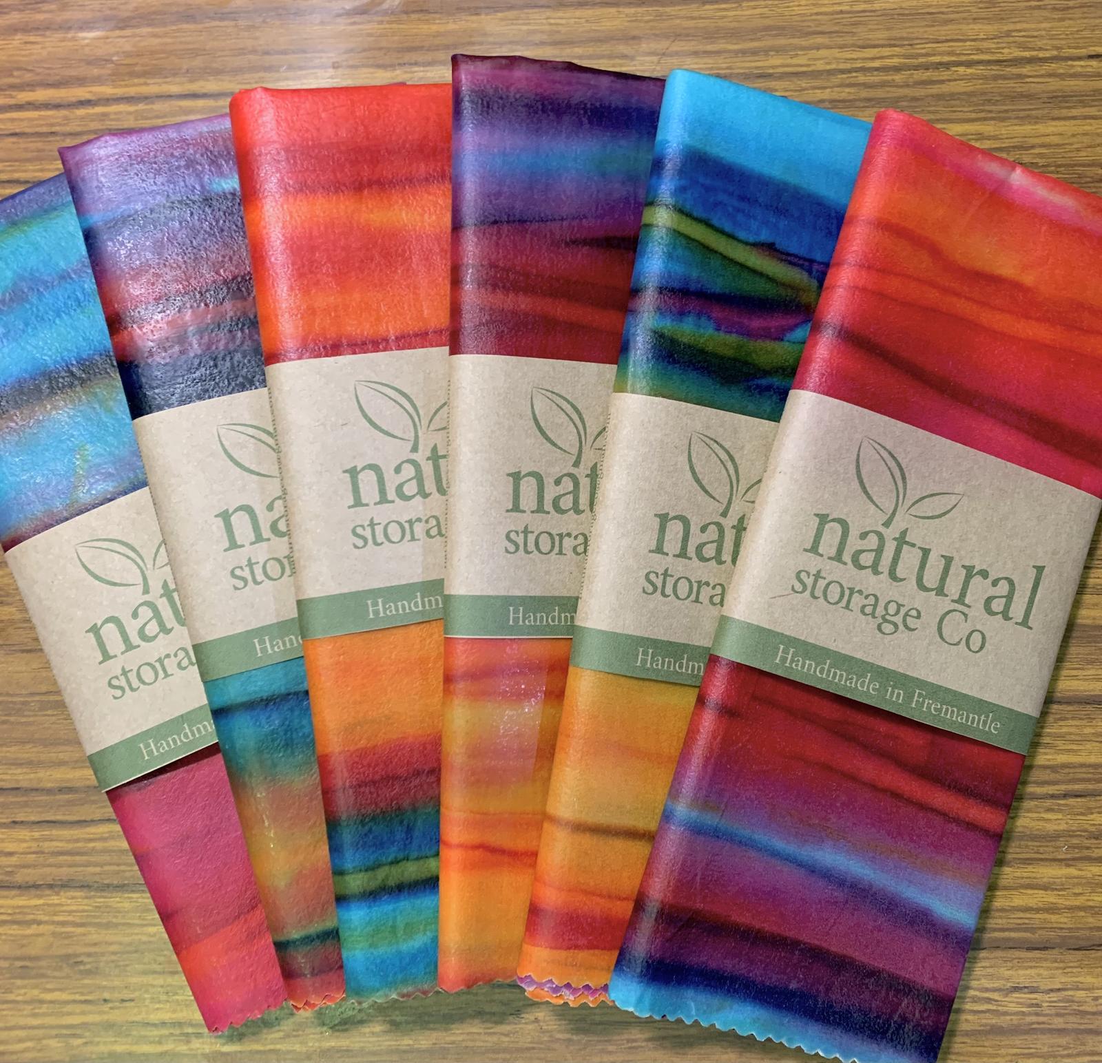 Batik Dyed Bread wraps