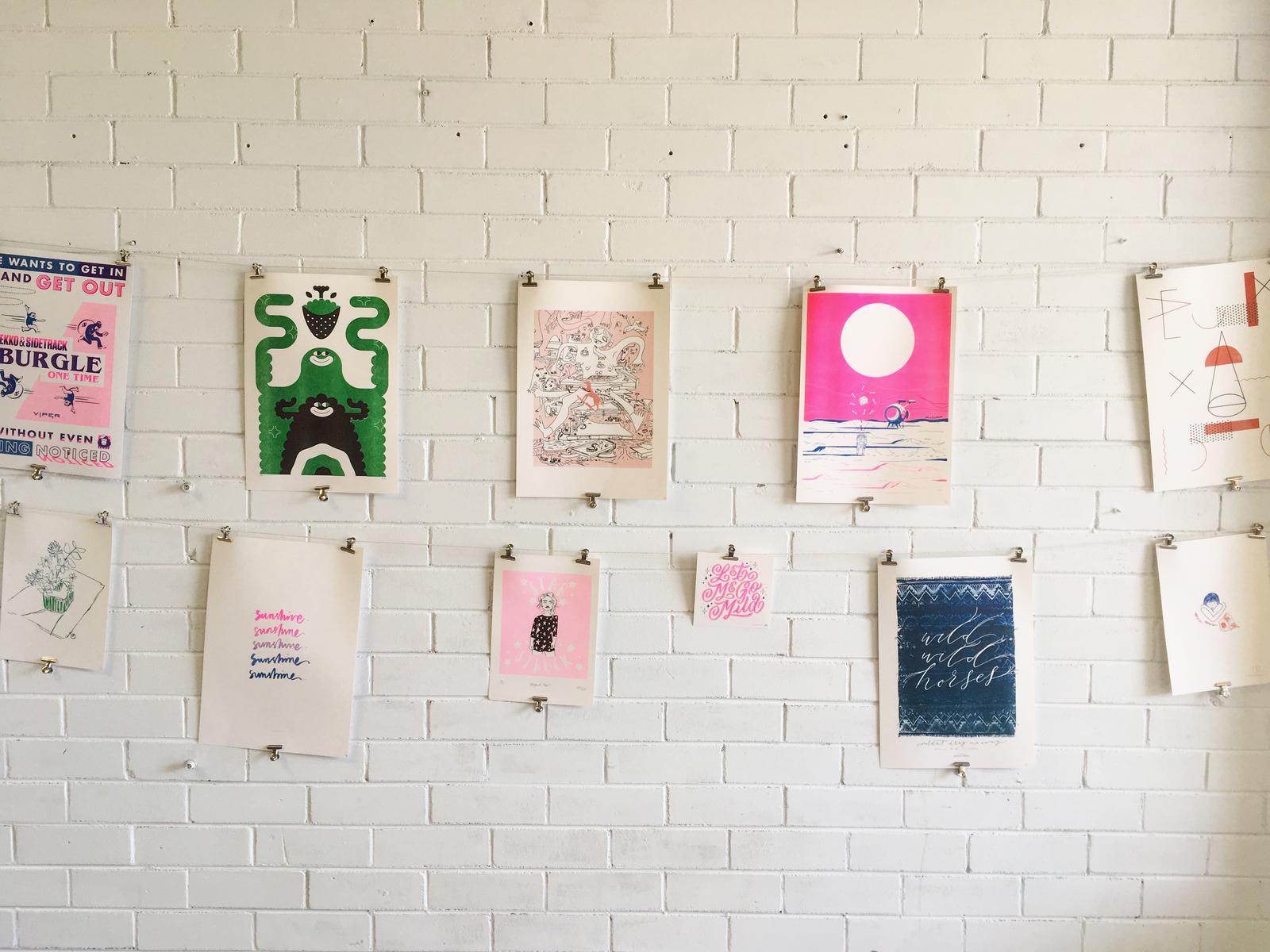 Neighbourhood press Art Prints