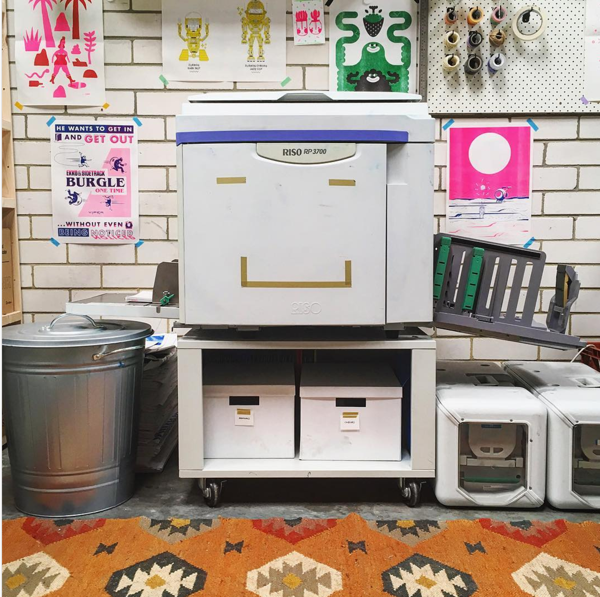Ziggy the Risograph Printer