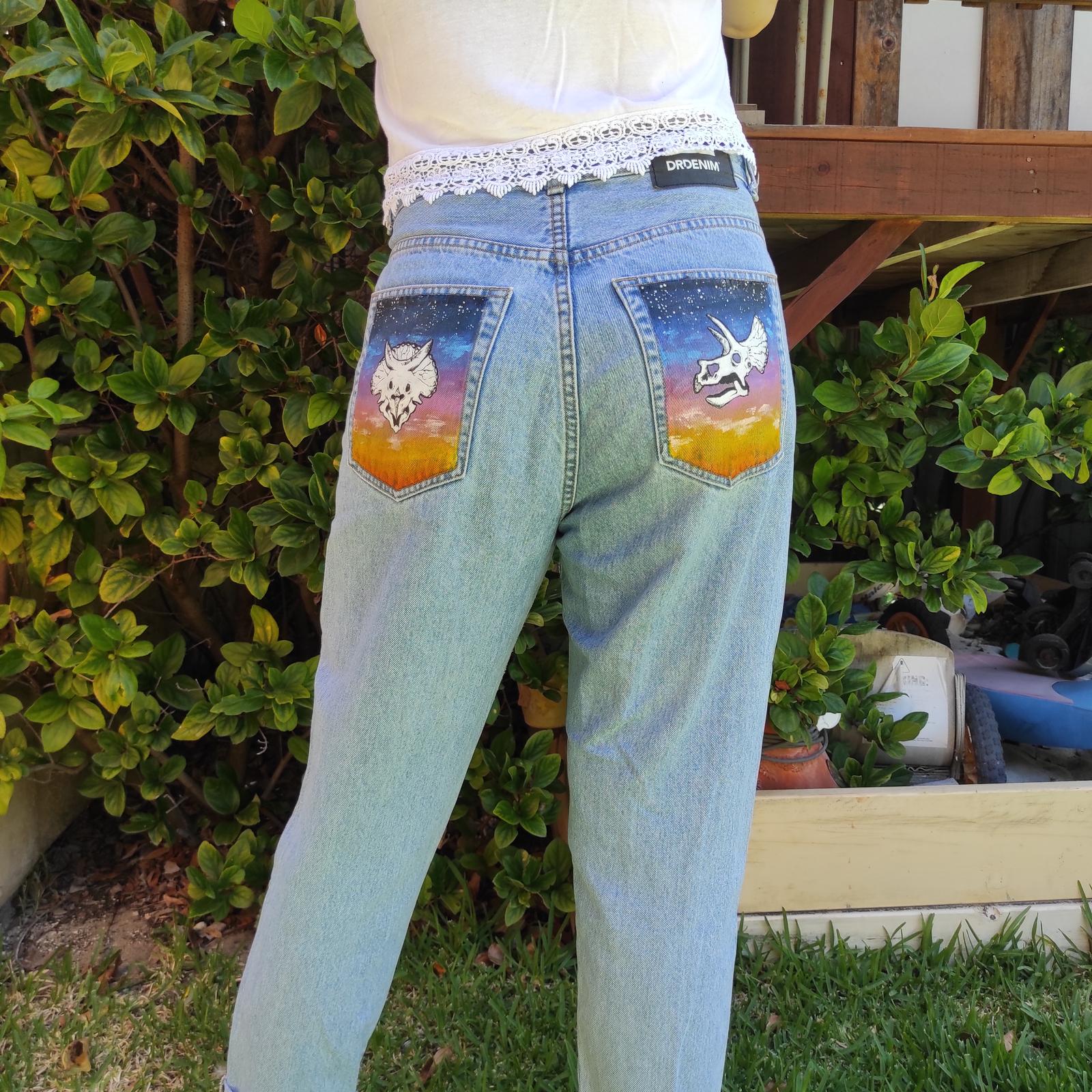 Sunset Triceratops Trousers