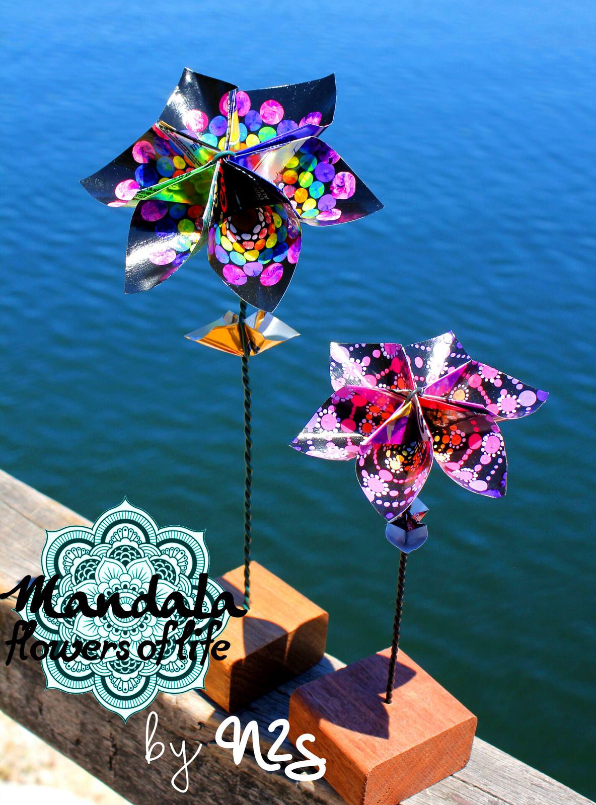 Mandala flowers of life