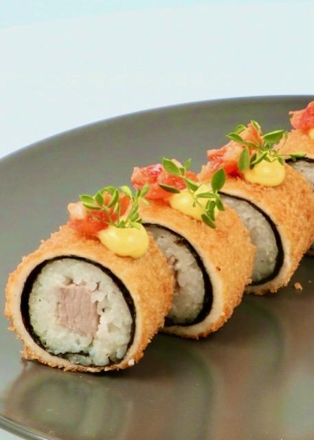 Deep Fried Sushi Rolls