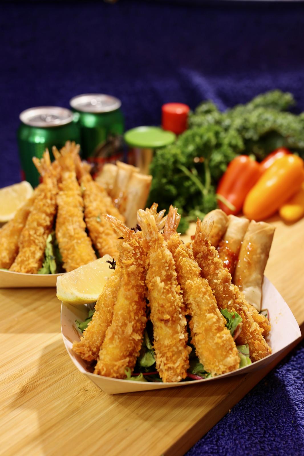 Katsu Prawn Set