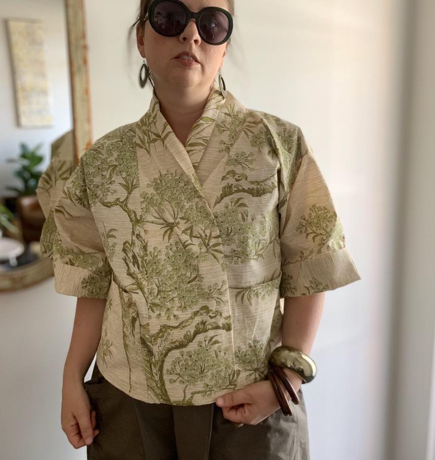 Vintage Green Tree Jacket
