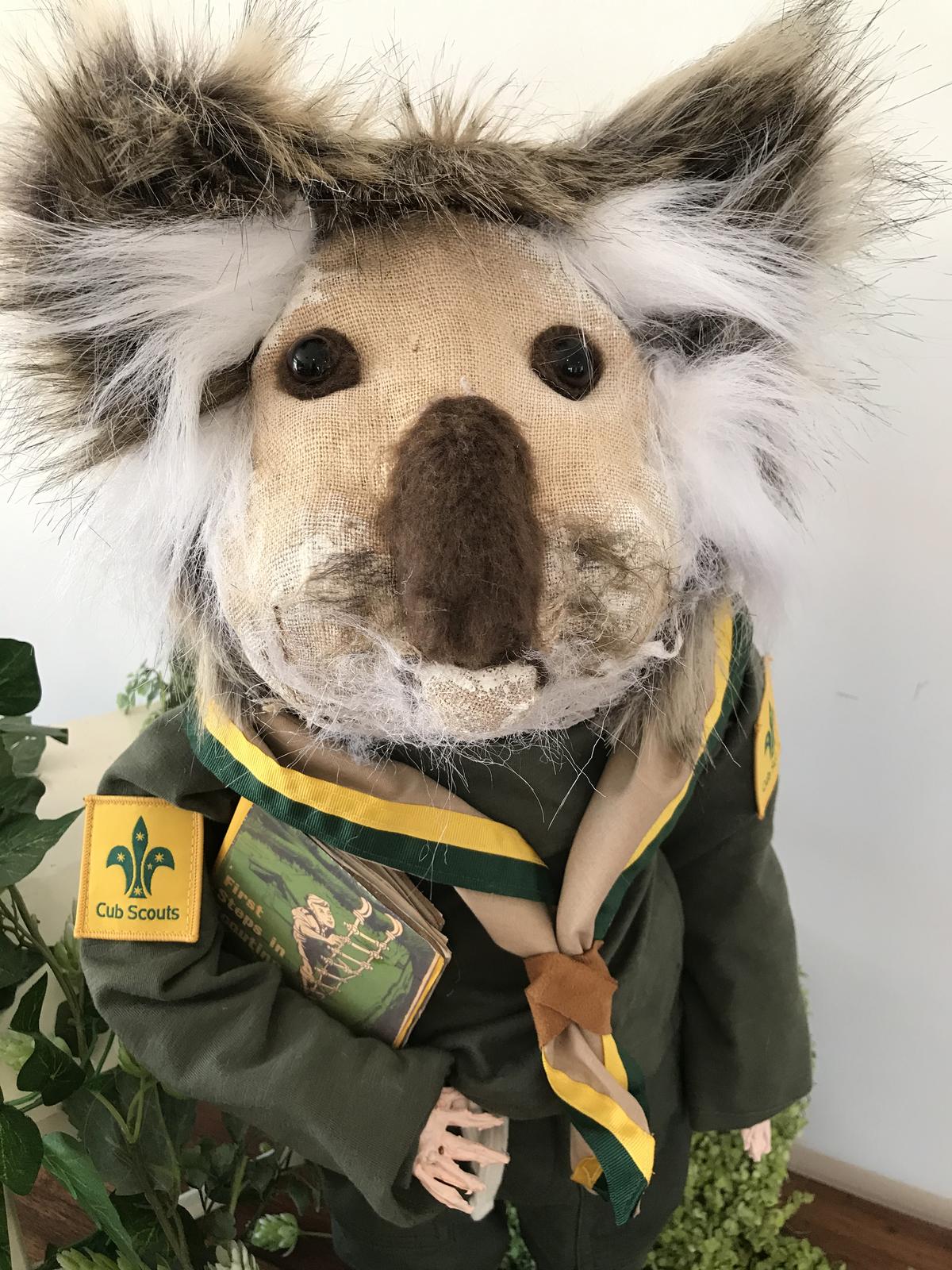 Anthropomorphic Koala boy scout