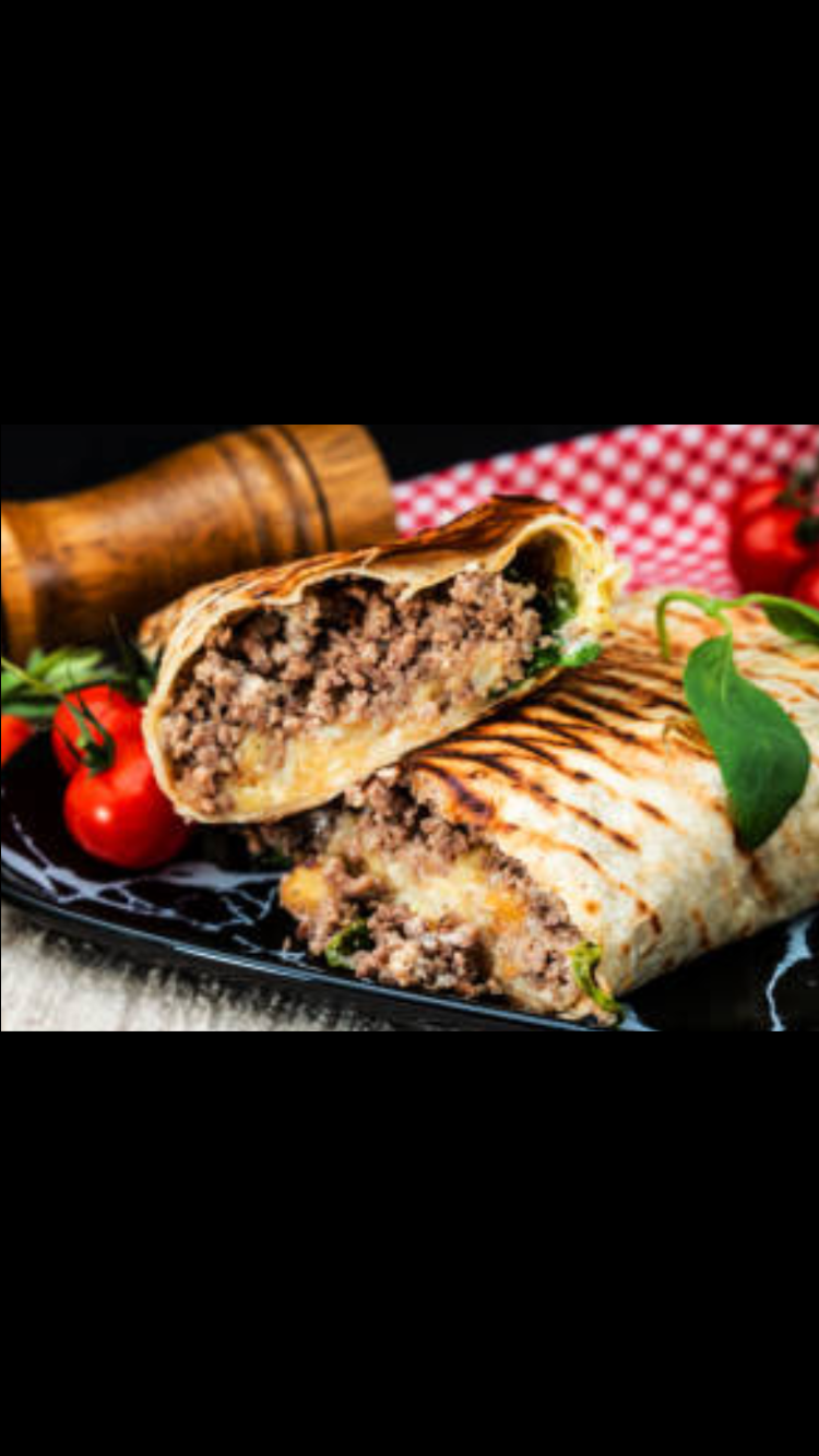 Otacos with homemade cheesy sauce