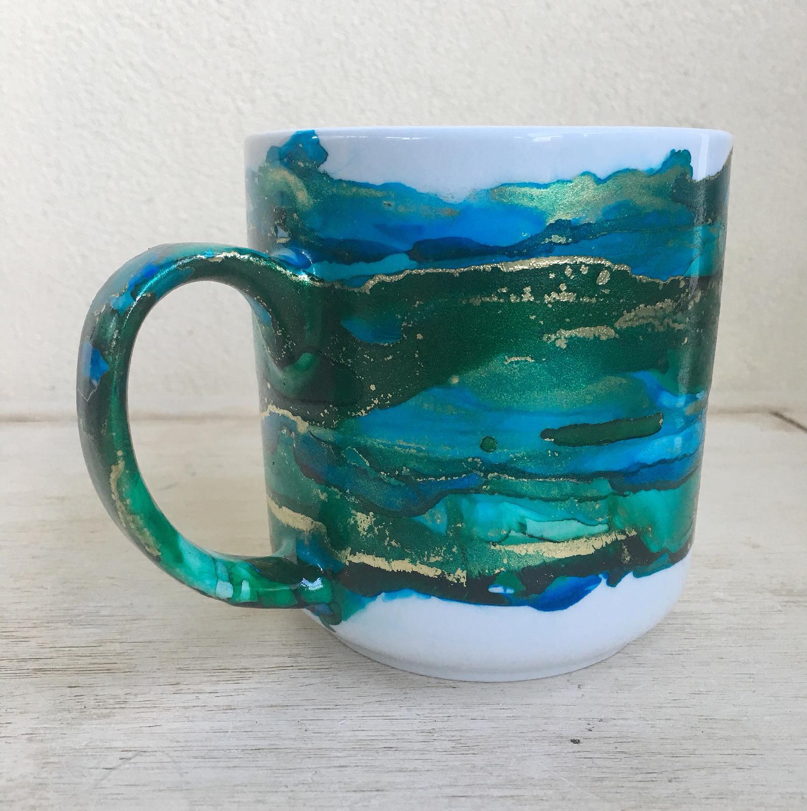 Alcohol Ink Mug