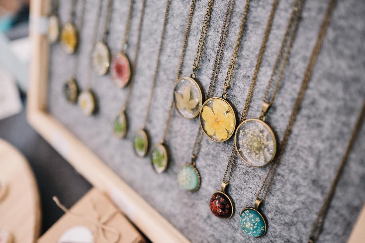 Handcrafted Resin Flower Jewelry