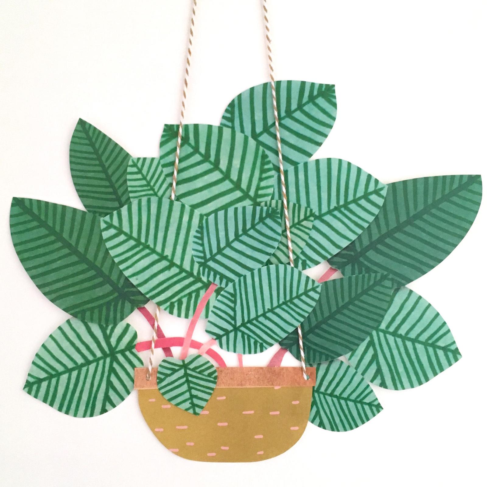 Paper Hanging Basket 2