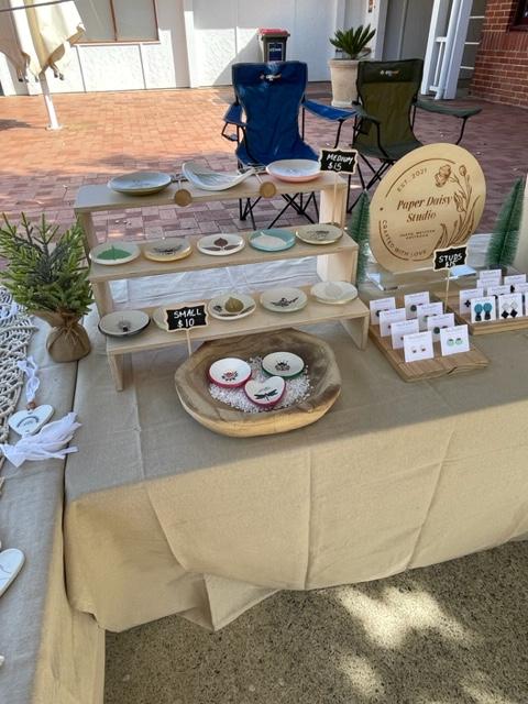 Air dry clay trinket dishes