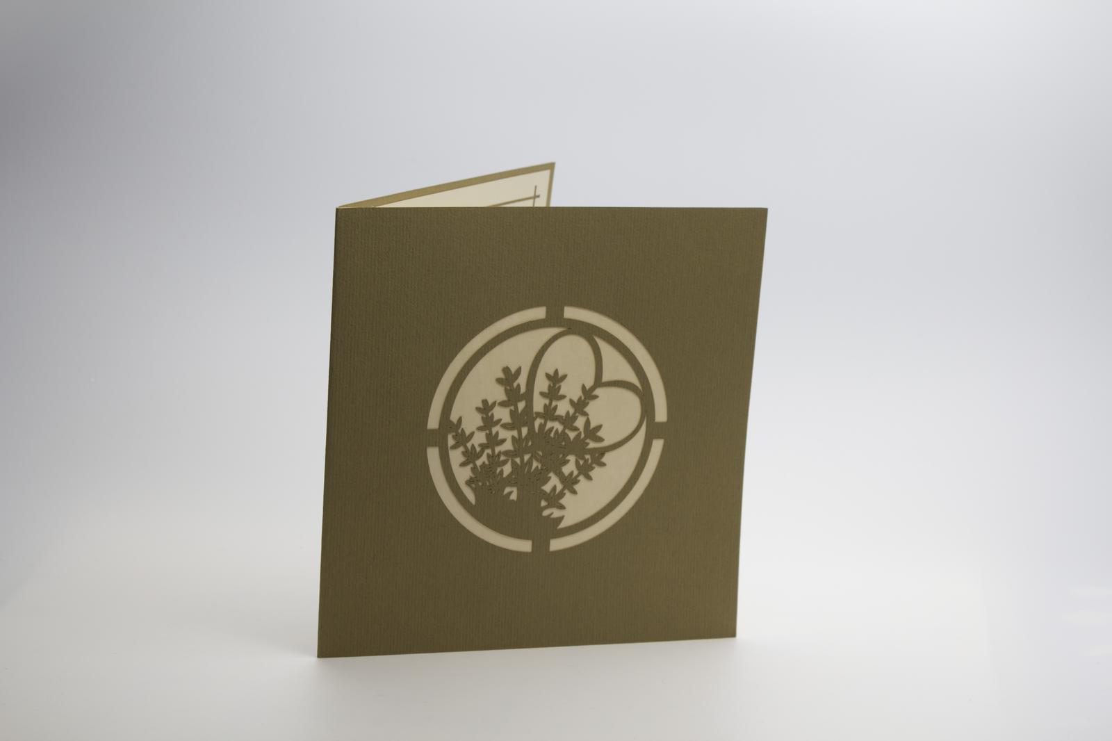 Paper Krane Stationery's Pop Up Card