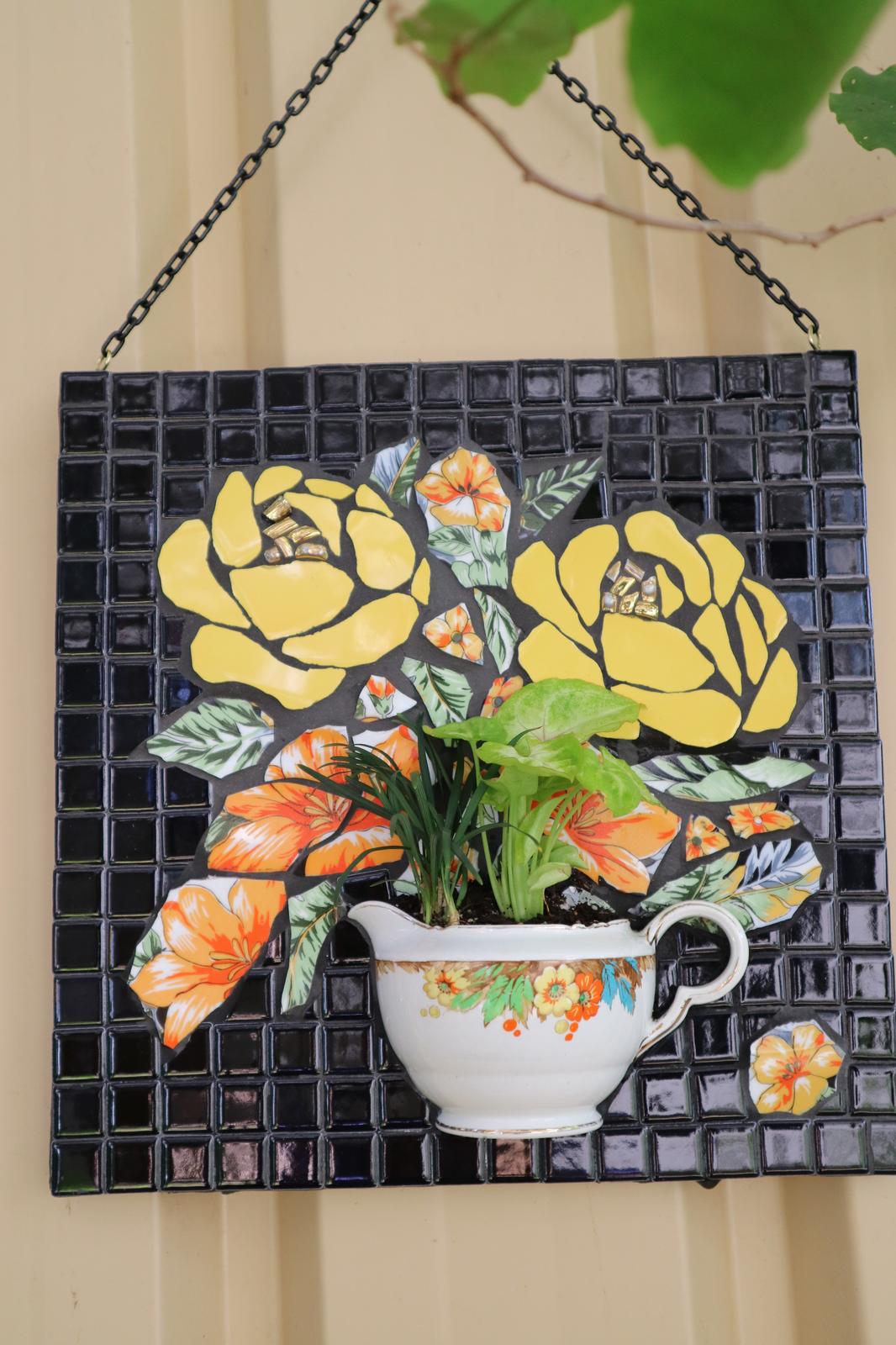 Yellow Roses Mosaic